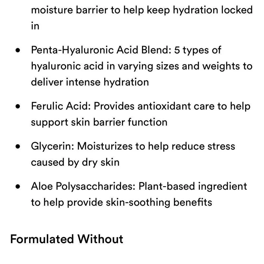 $7❤️‍🔥 Belif Aqua Bomb Hyalucid 11% Serum Travel Size 💧 NEW Hyaluronic Acid